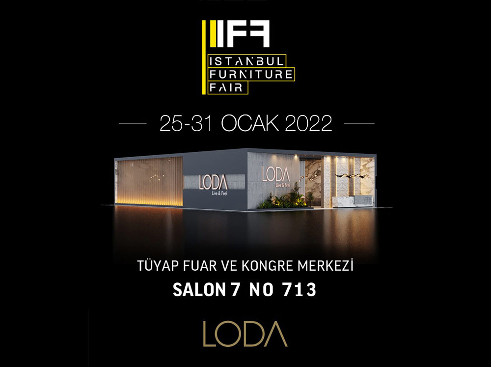 LODA, 2022 IFF İstanbul Mobilya Fuarı'nda